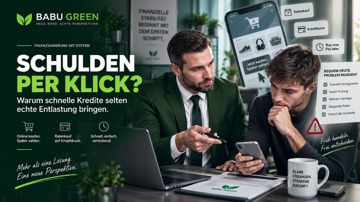 BABU GREEN Erfahrungen – Online-Kredite, Ratenkauf und Schulden per Klick