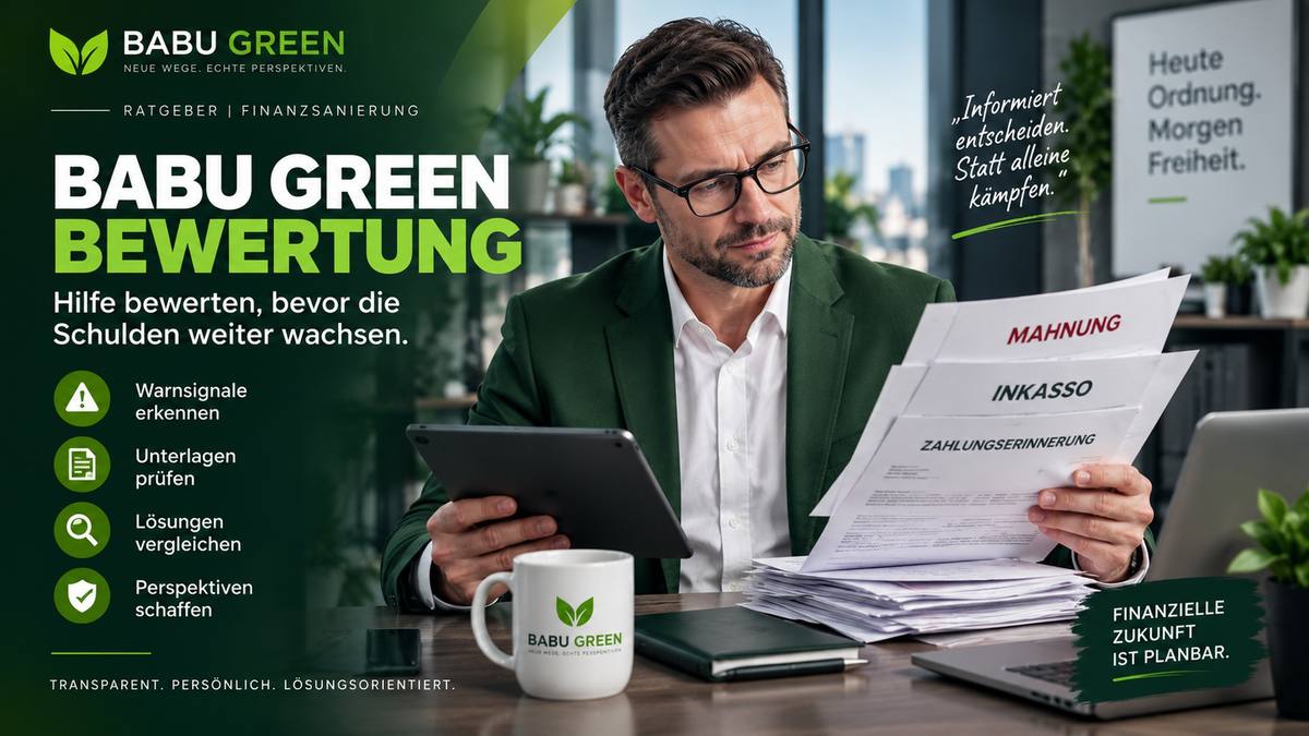 BABU GREEN Bewertung – Mahnungen, Inkasso und wachsende Schulden sachlich prüfen